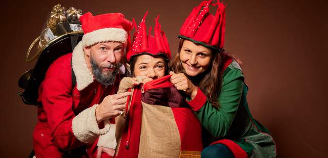 Das Weihnachts-Dreigespann Weihnachtsmann for Future