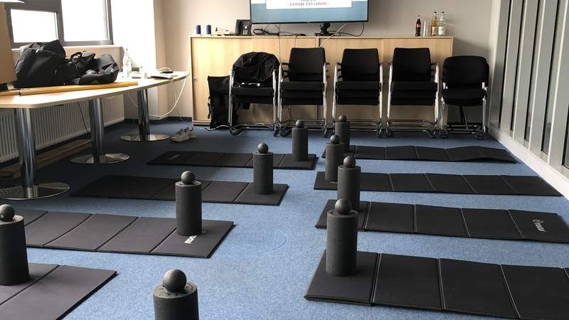 Faszientraining beim Kunden Der Bewegungsapparat GmbH