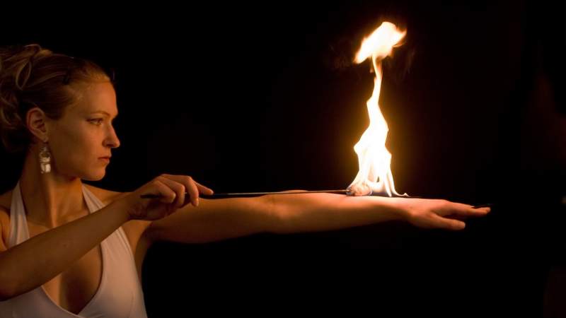 Die moderne Feuershow