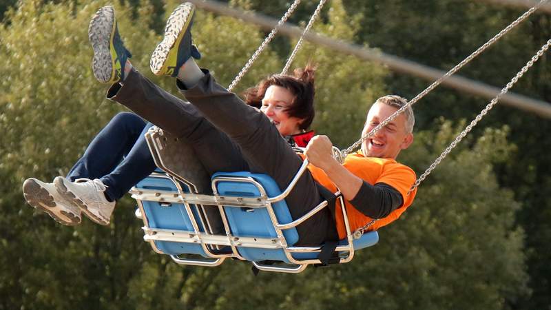 Jungesellenabschied im Golfkletterpark