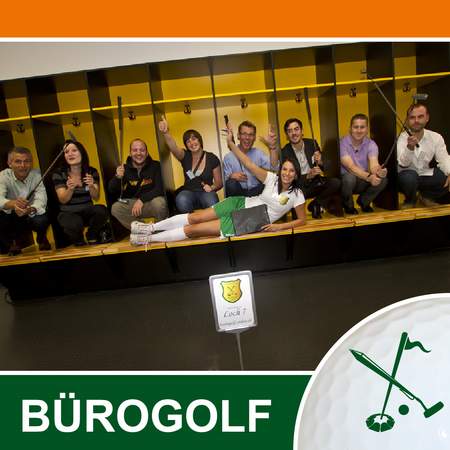 Stadiongolf - Bürogolf im Fußballstadion