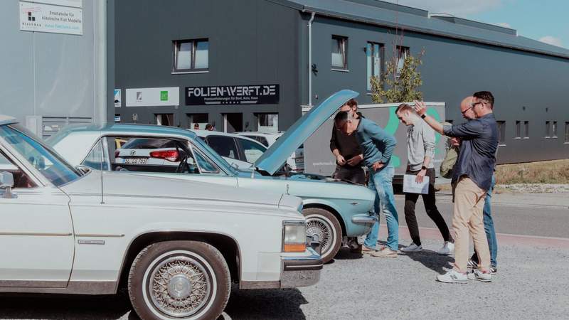 Oldtimer-Rallye rund um Flensburg