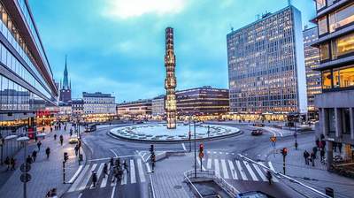 Incentive Reise Gruppenreise Schweden Stockholm Platz Sergels Torg