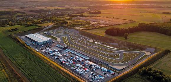 Feier in der modernsten Kartbahn Deutschlands