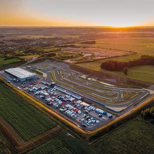 Feier in der modernsten Kartbahn Deutschlands