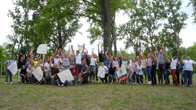 Outdoor Team Parcours am Waldsee