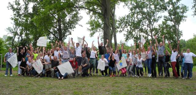 Outdoor Teamolympiade Erlebnisparcours