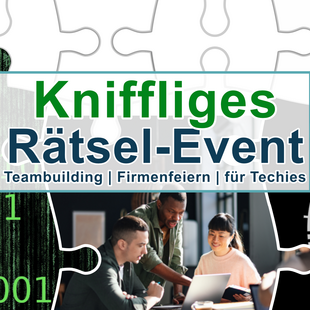 Titelbild für kniffliges Rätselevent
