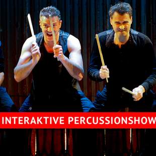 Interaktive Percussionshow DRUM OLÉ Trommelworkshop