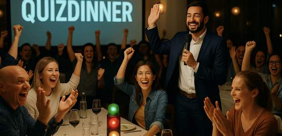 QUIZDINNER, QUIZZEN, DINGSDA, BUZZERN, BATTLE