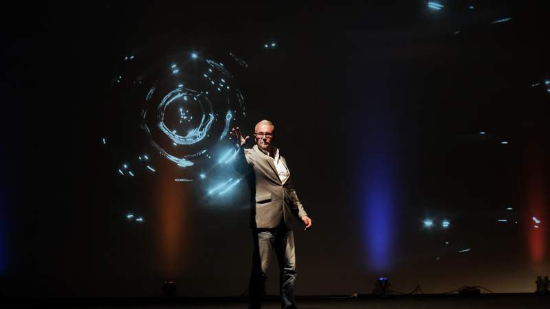Hologramm Show