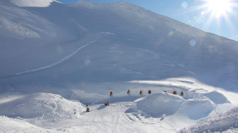 IgluLodge von außen Betriebsausflug ins Allgäu zur IgluLodge
