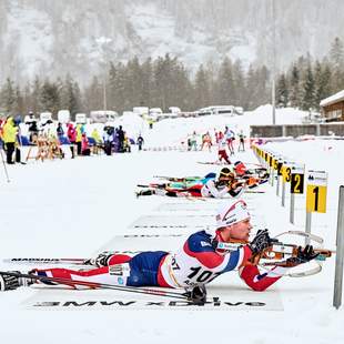 Biathlon als Firmenevent