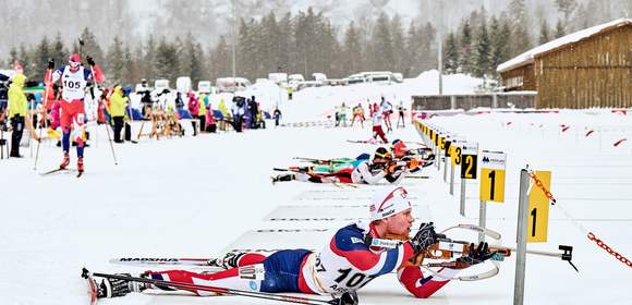 Biathlon als Firmenevent