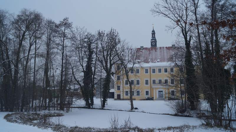 Schloss im Winter