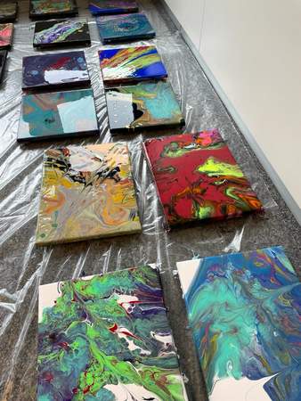 Fluid Art Workshop - Malen im Team