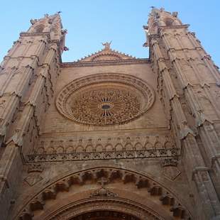 Das Wahrzeichen der Hauptstadt von Mallorca