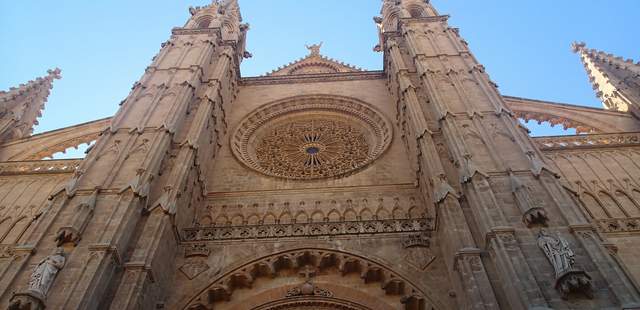 Das Wahrzeichen der Hauptstadt von Mallorca
