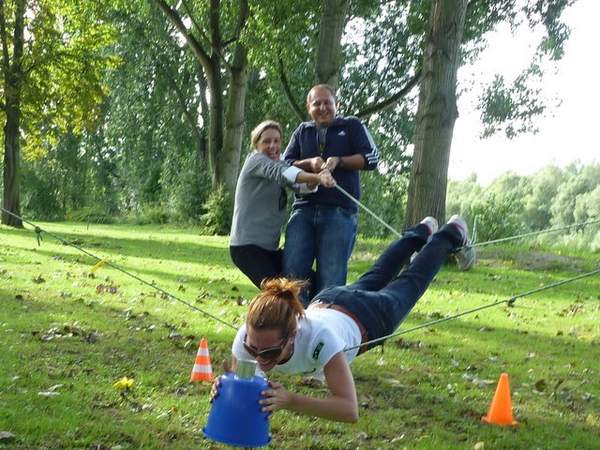 Outdoor Team Parcours am Waldsee