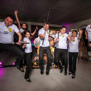 professionelle Spielleiter (FlightCommander) Bürogolf Teambuilding Incentive Kick-Off