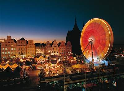 Incentivereise Gruppenreise Deutschland Rostock Weihnachtsmarkt