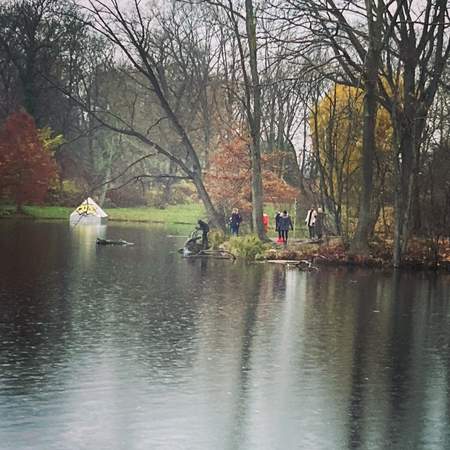 Geocaching+ im Treptower Park Berlin