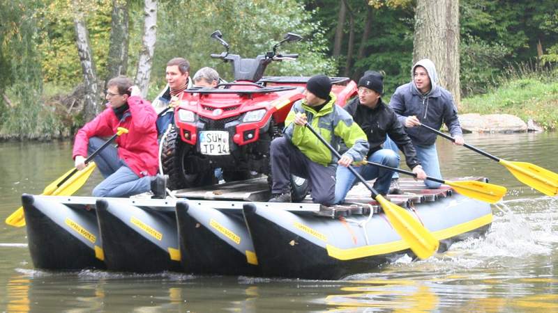 Floßbau Team Experience | Floßbau-Trophy