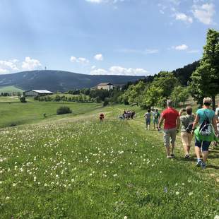 Den Fichtelberg erklimmen