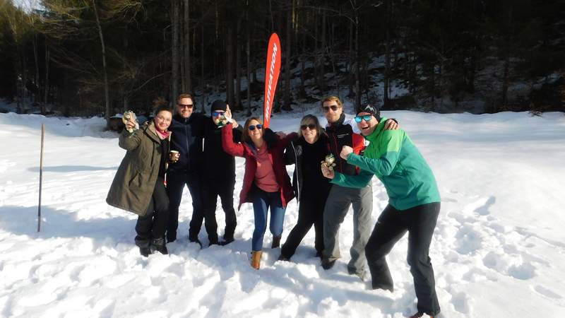 Teambuilding im Winter!