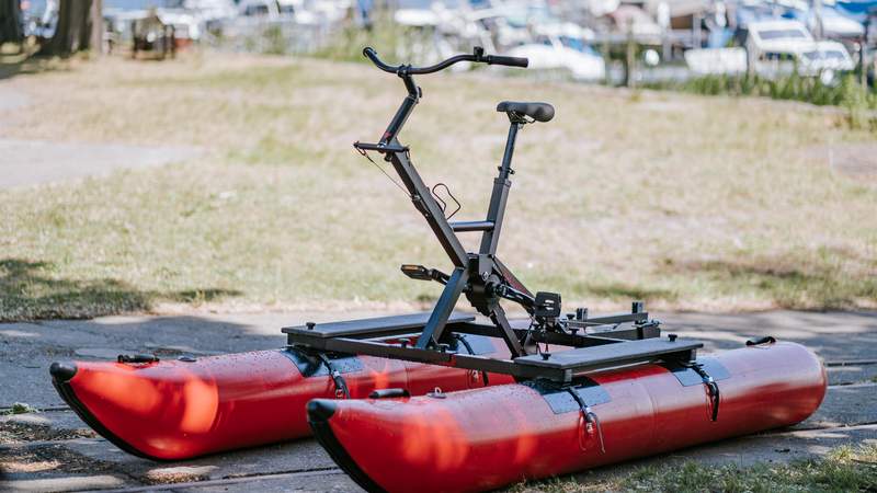 Wasserfahrrad mieten (Tour)