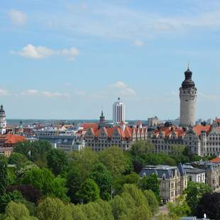 Leipzig-Stadtrundfahrt mit Panormatower