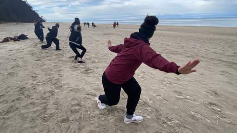 Balance ist immer ein guter Anfang
