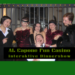 Al Capone Fun Casino Dinnershow Casino, Glückspiel, Roulette, Poker
