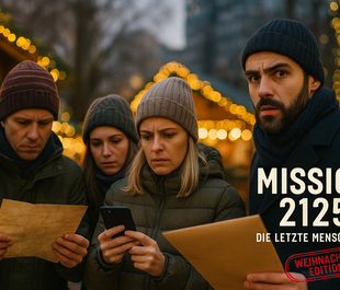 Mission 2125 - Die letzte Menschheit (Weihnachts-Edition) Interaktives Teamevent als Stadtrallye in Düsseldorf Mission 2125