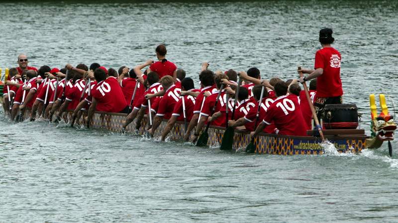 Drachenboot Teamevent