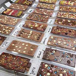 Tafelschokoladen aus dem Kurs Schokoladen-Tafel-Kurs für Erwachsene
