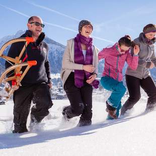 Winter-Event im Allgäu Spaß im Schnee im Allgäu