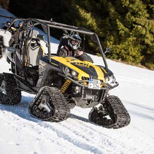 Schneemobil-Buggy-Safari | Snowmobil-Parcours