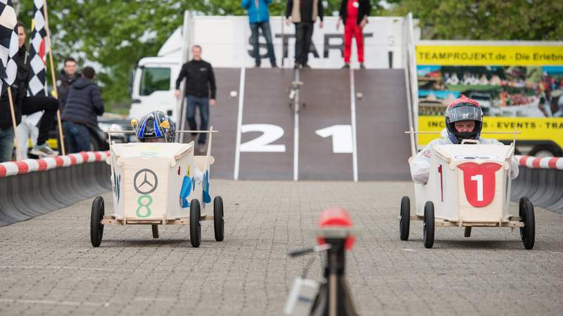 Seifenkisten-Teamevent | Seifenkistenrennen