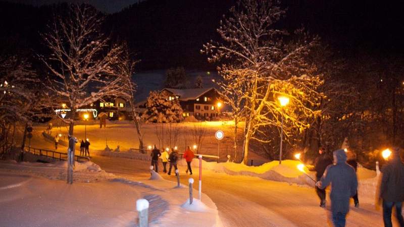 Weihnachtsfeier in Oberstdorf