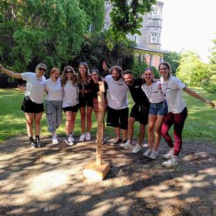 Teamrallye: ein Parcours - viele Spiele