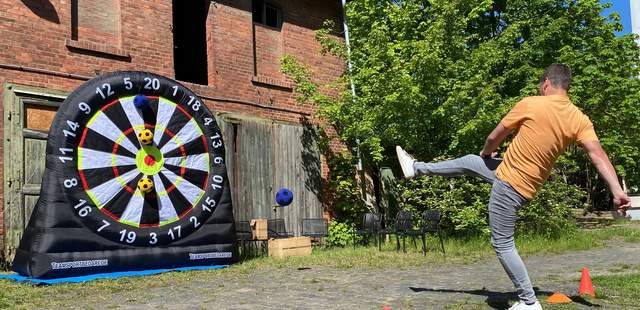 Fußballdart Fußballdart Leipzig - als Event oder mieten