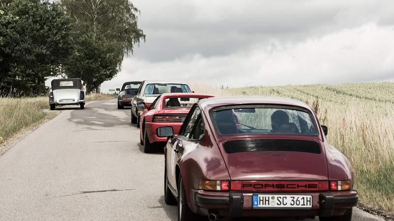 Oldtimertour für Teams