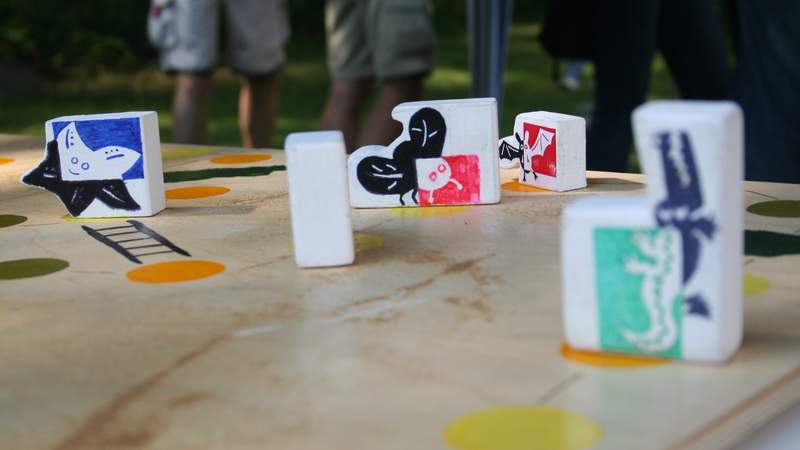 Teamspiel (Spielbrett) Firmen Teamspiel