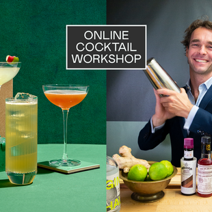 Online Cocktail Workshop für Firmenfeiern