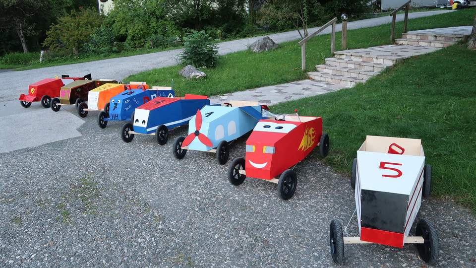 Seifenkistenbau, Seifenkiste, Seifenkistenrennen, Teambuilding, Team Workshop, Azubi