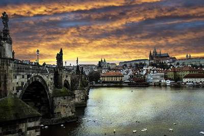 Incentive Reise Tschechien Prag nachts