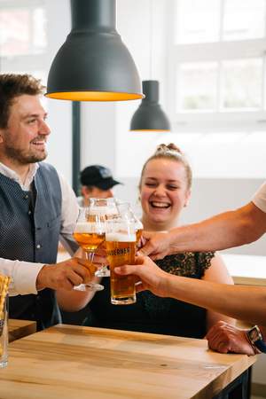 Brauereiführung durch eine Bio-Brauerei Brauereiführung durch eine Bio-Brauerei