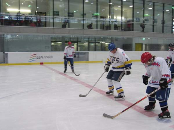 Eishockey Training Team Teambuilding