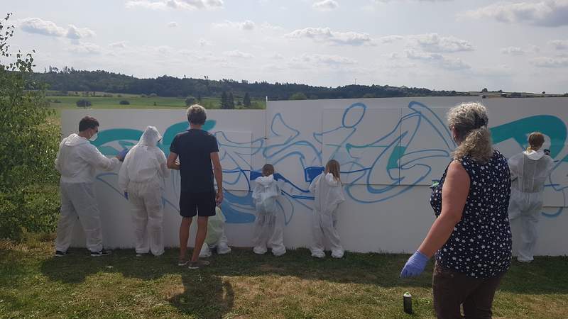 Graffiti Teambuilding-Event in Stuttgart